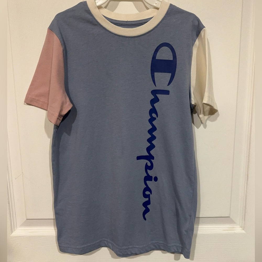 Champion Kids' Short Sleeve Tee - Blue, Pink, White